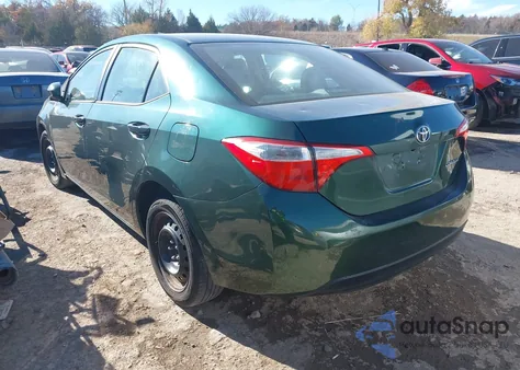 2014 Toyota Corolla L из США, поврежденный, VIN 5YFBURHE0EP034440